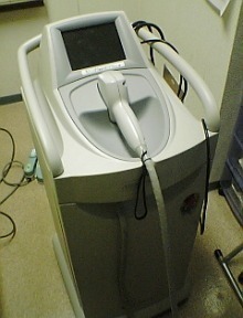 ルミナス社製のロングパルスレーザー脱毛機 Lightsheer(ライトシェア)